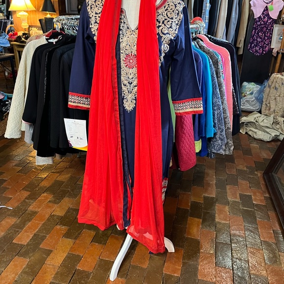 Authentic Indian Ethnic fashion dress 3 pieces UTSAW Fashion Size 38 Bust Medium - Picture 15 of 16